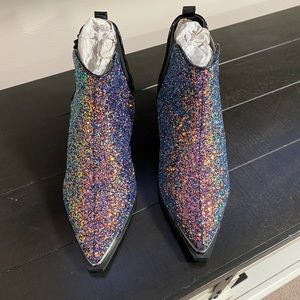 ASOS ADMISSION Wide Fit Pointed Ankle Boots